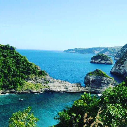 Paket Half Day 1: Klingking beach. Broken beach. Angel's billabong. Crystal bay beach.