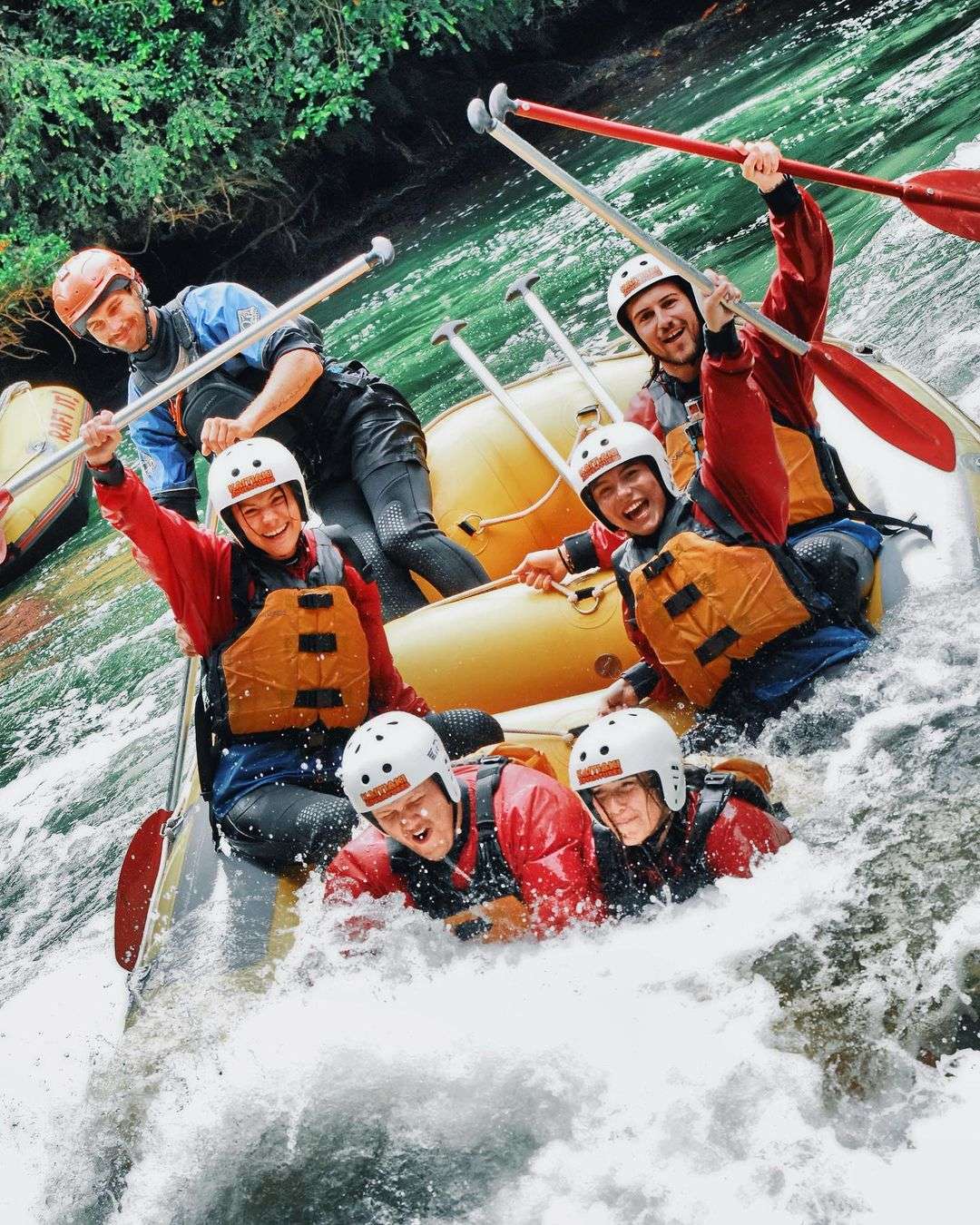 Ayung river white water rafting